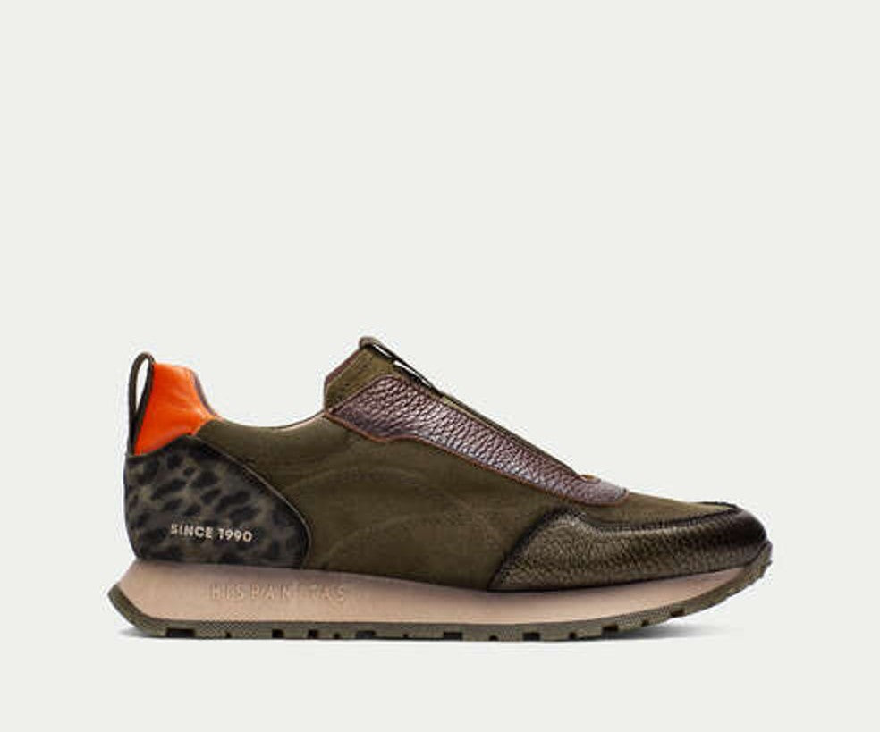 KANSAS CHI254311 KHAKI SLIP ON SNEAKER