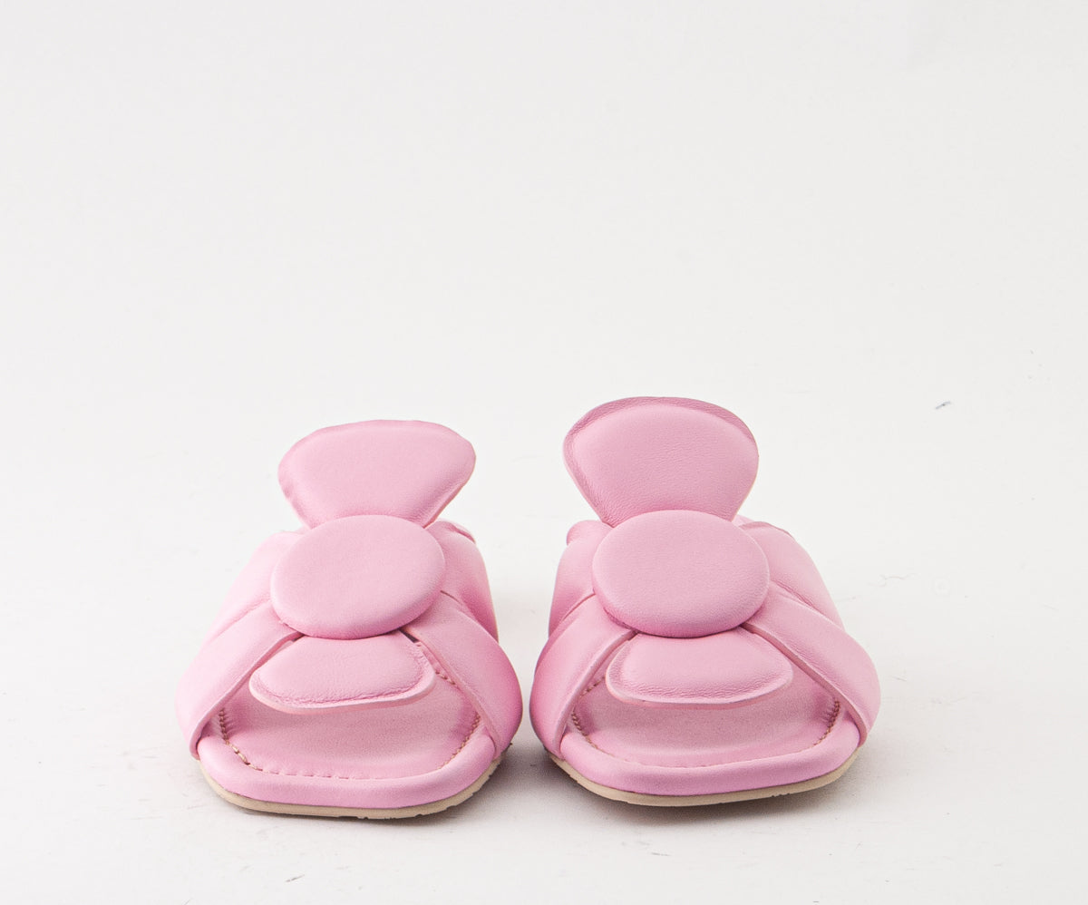 CIPRIANI 8073 PINK LEATHER SANDALS