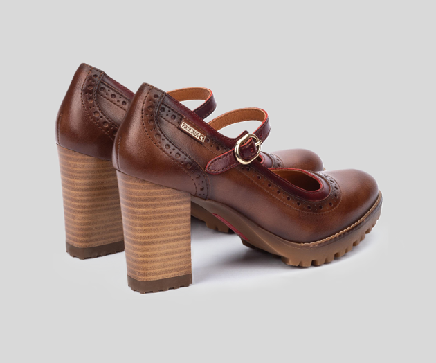 CONNELLY W7M-5590 DARK BROWN LEATHER MARY JANE