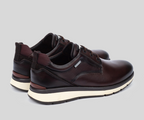 CORDOBA M1W-4153 MEN'S DARK BROWN LEATHER SNEAKER