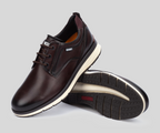 CORDOBA M1W-4153 MEN'S DARK BROWN LEATHER SNEAKER