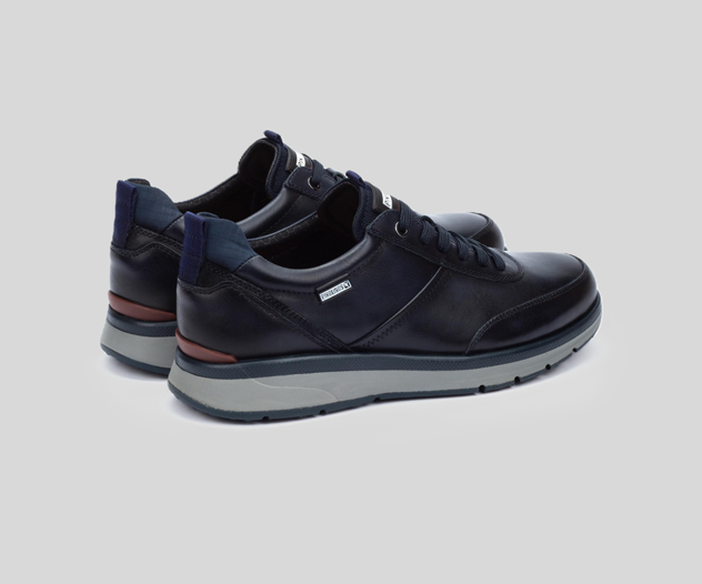 CORDOBA M1W-6144 NAVY LEATHER SNEAKER