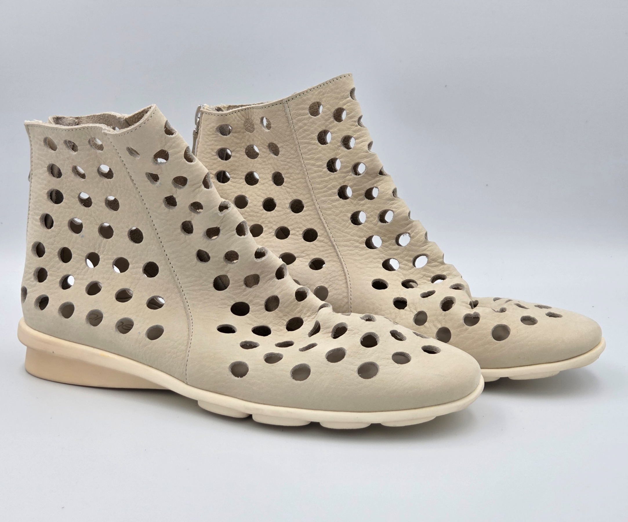 DATO CREAM SUMMER ANKLE BOOT