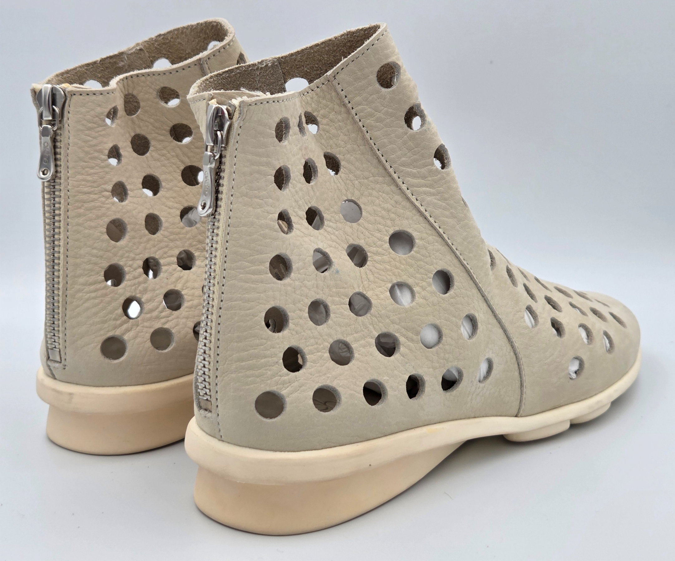 DATO CREAM SUMMER ANKLE BOOT