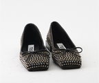 DELUXE 8293 BROWN SUEDE BALLERINA