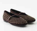 FAN 8225 BROWN SUEDE MARY JANE