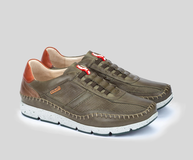 FUENCARRAL M4U-6046  MEN'S KHAKI SNEAKER