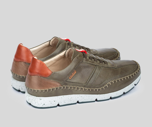 FUENCARRAL M4U-6046  MEN'S KHAKI SNEAKER