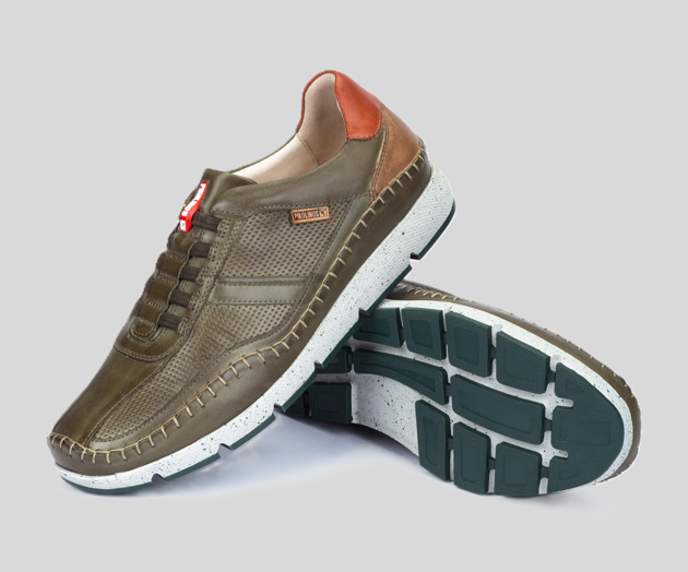 FUENCARRAL M4U-6046  MEN'S KHAKI SNEAKER