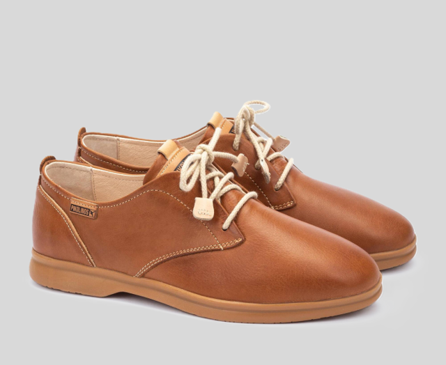 GANDIA W27-4787 BROWN LEATHER DERBIE