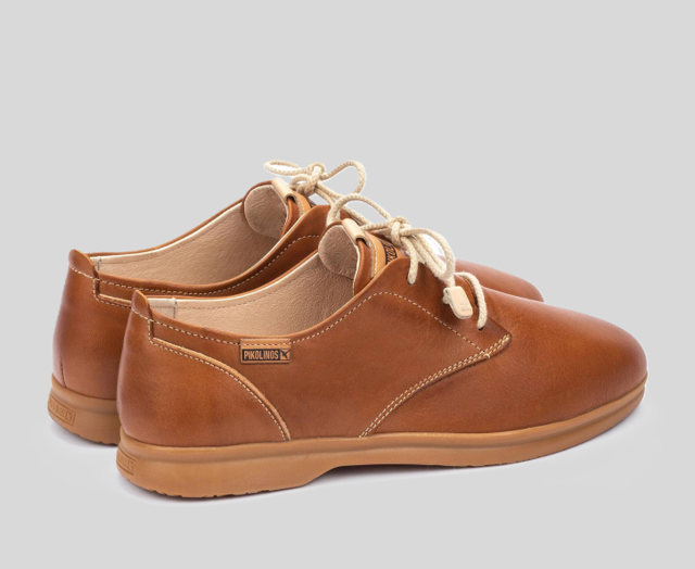GANDIA W27-4787 BROWN LEATHER DERBIE