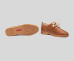 GANDIA W27-4787 BROWN LEATHER DERBIE