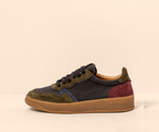 GEO N5844 MULTI LEATHER BLACK SNEAKER