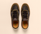 GEO N5844 MULTI LEATHER BLACK SNEAKER