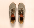 GEO N5844 BEIGE TEXTURED LEATHER SNEAKER
