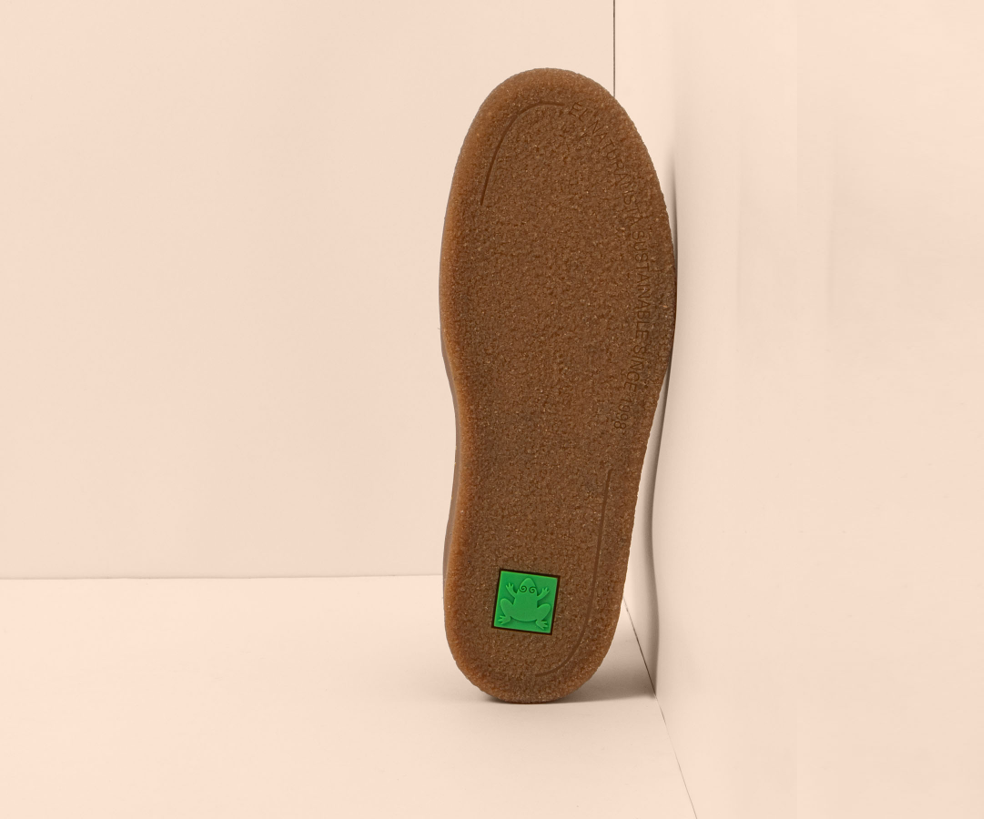 GEO N5844 BEIGE TEXTURED LEATHER SNEAKER