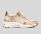 GIRONA W2C-6602 CREAM & TAN SNEAKER