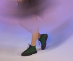 HAVAYA GREEN ANKLE BOOT