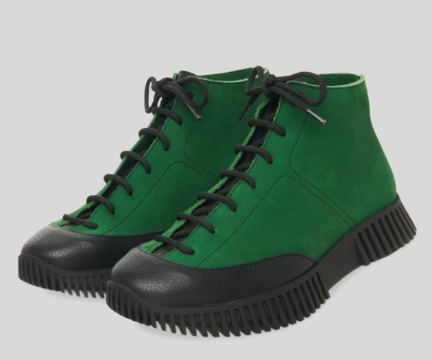 HAVAYA GREEN ANKLE BOOT