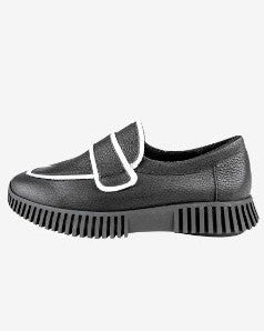 ARCHE HAVOCK BLACK & WHITE LOAFER