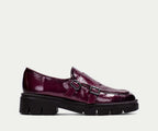 HAMBURGO HI254300 PATENT BURGUNDY LOAFER