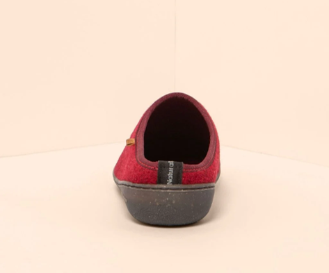 HOME NA66 RED WOOL SLIPPERS
