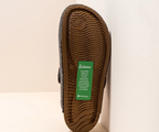 HOME NA70 BLACK WOOL SLIPPERS