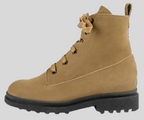 HONUWA TAN NUBUCK LACE UP BOOTS