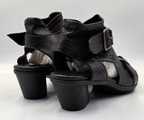 JAYROE BLACK HEELED SANDAL