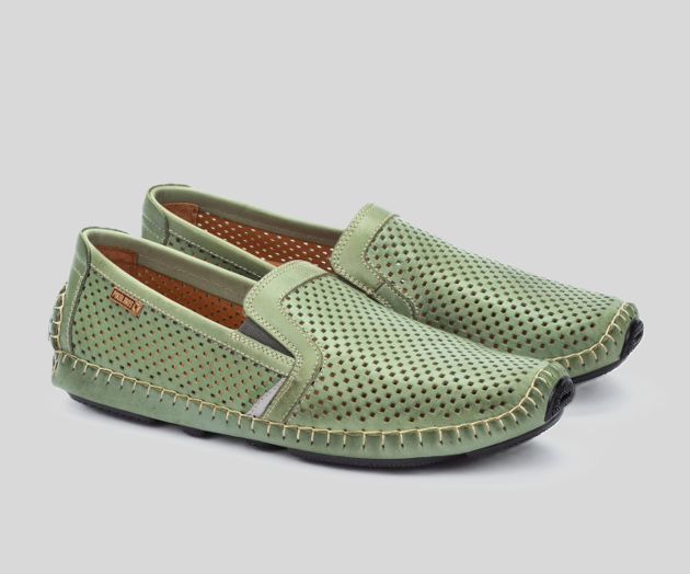 mint green mens dress shoes PIKOLINOS SAMPLE