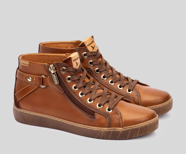LANZAROTE W7B-8868 BROWN LEATHER BOOT