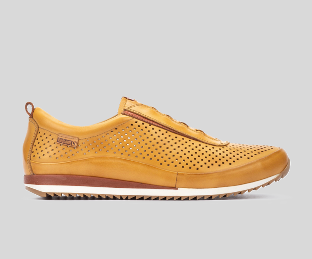 LIVERPOOL M2A-6552 HONEY LEATHER SNEAKER