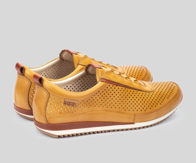 LIVERPOOL M2A-6552 HONEY LEATHER SNEAKER