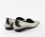RAS SHOES SAMPLE - LUXURY 8306 SILVER BALLERINA