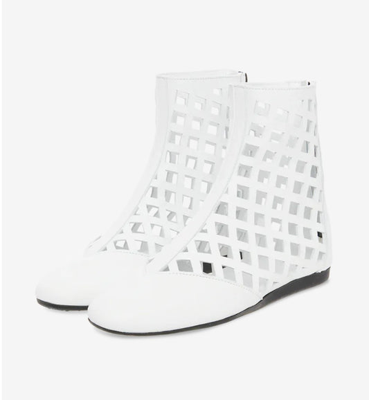 ARCHE SAMPLE - LAMANT WHITE SUMMER BOOT