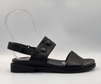 MAKBOW BLACK FLAT SANDAL
