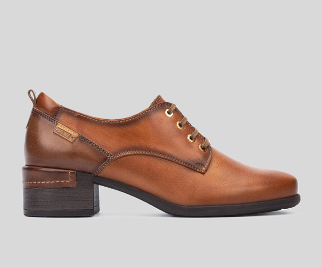 MALAGA W6W-5867 BROWN LEATHER BROGUES