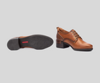 MALAGA W6W-5867 BROWN LEATHER BROGUES