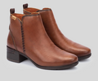 MALAGA W6W-8950 BROWN ANKLE BOOTS
