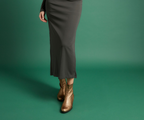 MARAJA GOLD ANKLE BOOTS