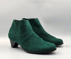 MARANE GREEN ANKLE BOOTS
