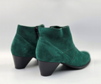 MARANE GREEN ANKLE BOOTS