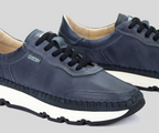PIKOLINOS SAMPLE - MOLINOS M8B-6318 MEN'S NAVY LEATHER SNEAKER