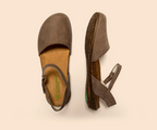 WAKATAUA N412 BROWN LEATHER SANDALS