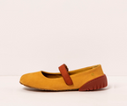 NANTES 1941 YELLOW NUBUCK MARY JANE