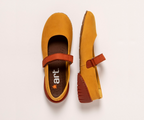NANTES 1941 YELLOW NUBUCK MARY JANE