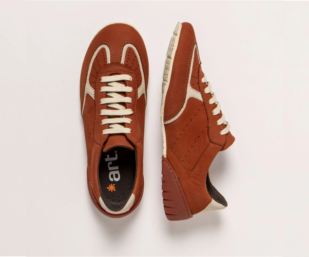 NANTES 1744 BURNT ORANGE SNEAKER