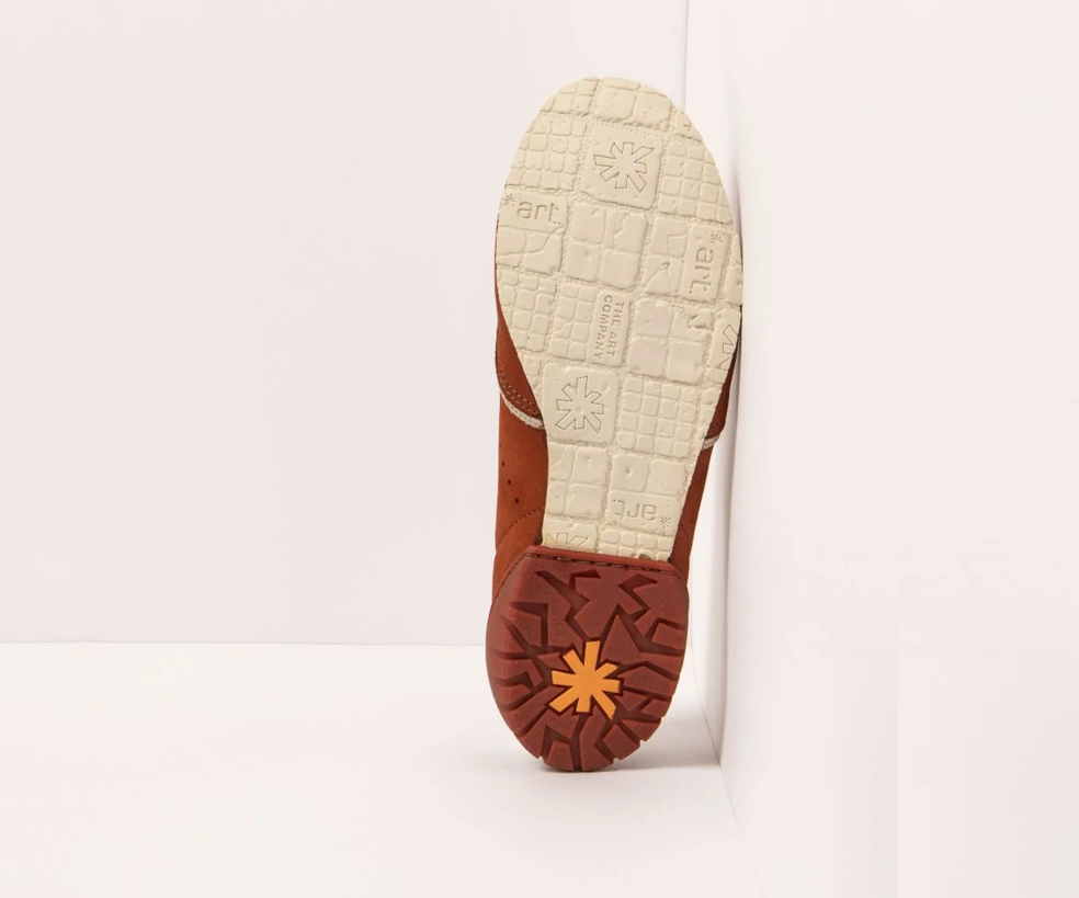 NANTES 1744 BURNT ORANGE SNEAKER