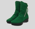NAOZZI GREEN MID CALF BOOT