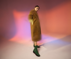 NAOZZI GREEN MID CALF BOOT